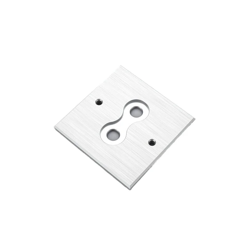 For Aluminum Alloy 86 Panel Audio RCA Lotus Female Block Socket Panel Speaker Speaker Terminal Wall Plug
