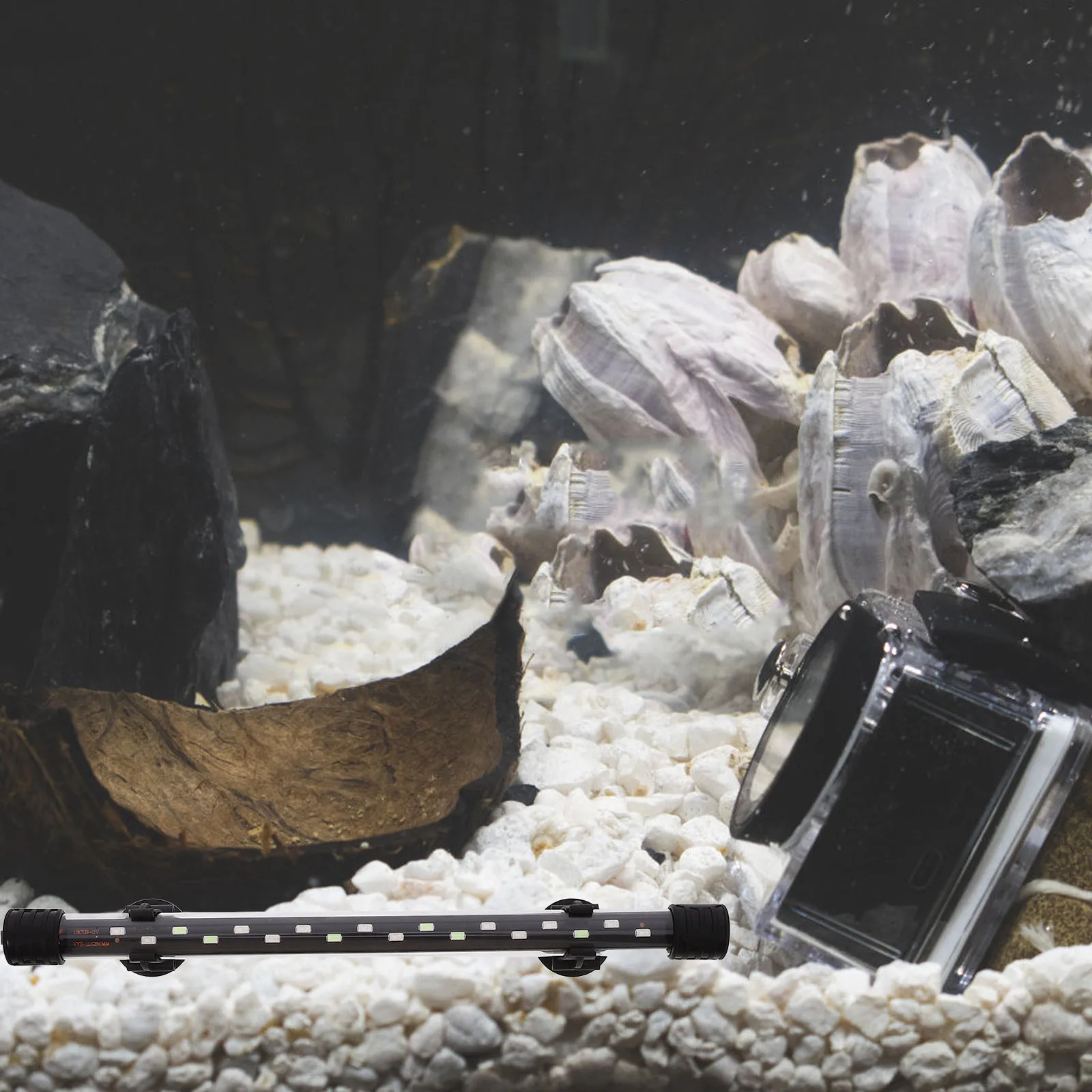 

LED Aquarium Lighting Fish Tank Light Submersible Bright Enhancement for Saltwater Freshwater Tanks Decorative Underwater