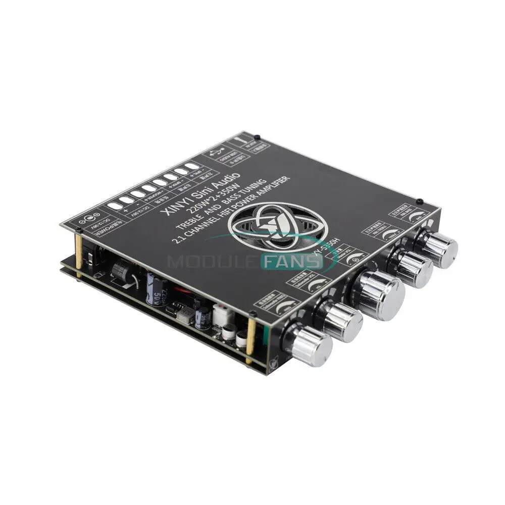

S350h TPA3255 2.1 Channel Bluetooth Power Amplifier Board Module 220WX2+350W
