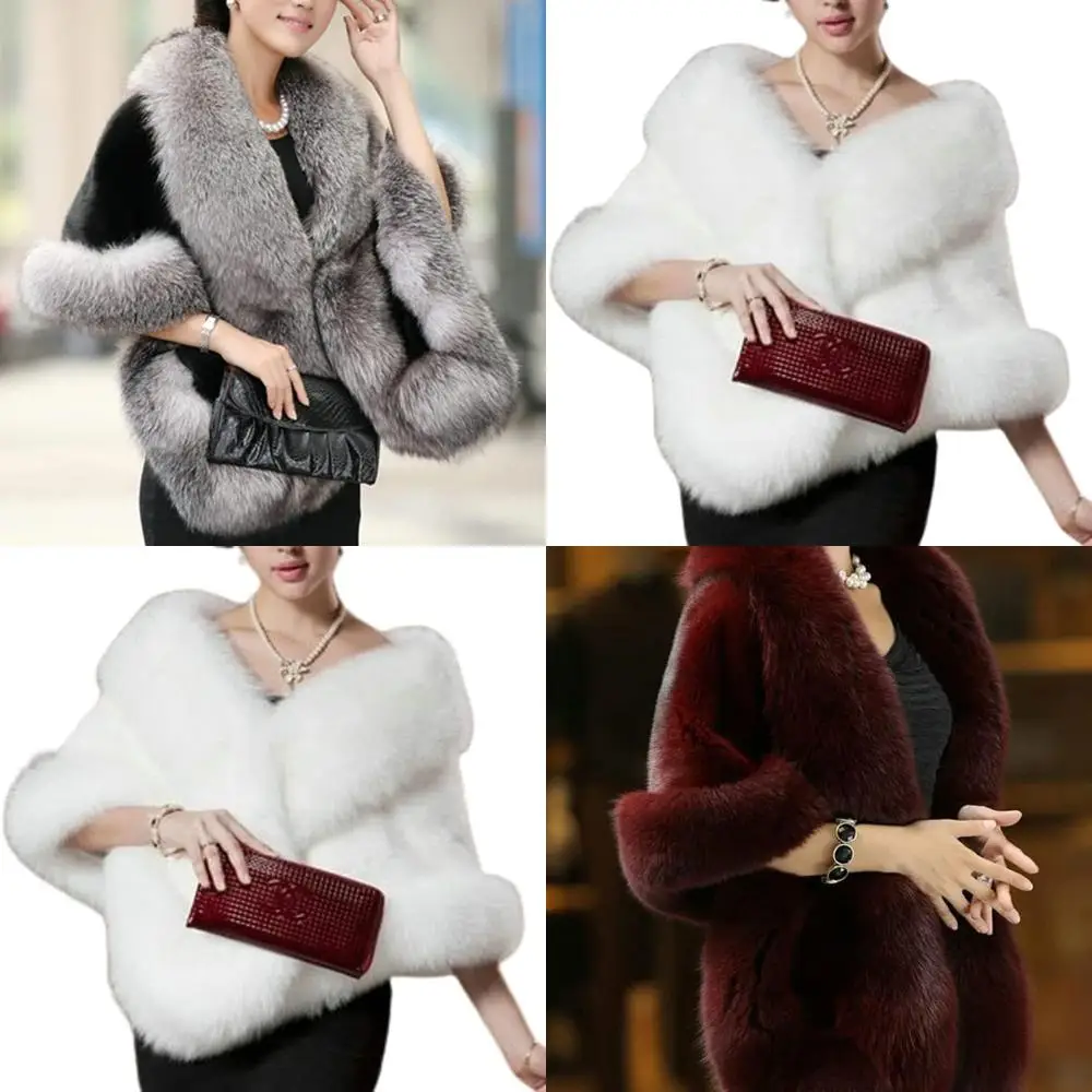 

Шаль из искусственного меха в винтажном стиле: элегантная накидка на зиму, свадьбу и вечеринку.