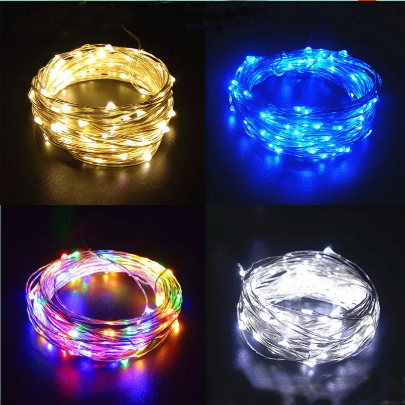 

Solar Copper Wire Light 8 Function Outdoor Light Garden Lamp Stall Light Camping Waterproof Lighting Ornamental Festoon Lamp