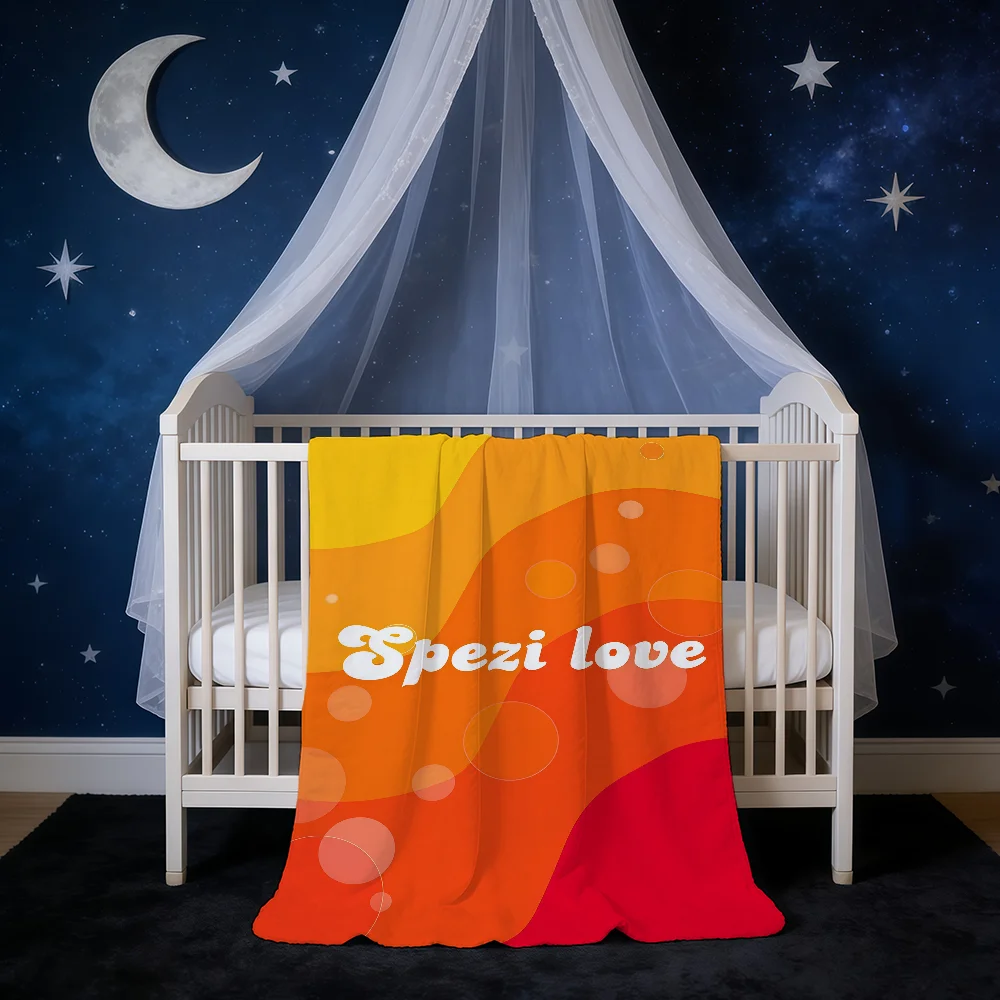 Blanket Super Warm Comfortable Plush Throw Blanket Child Home Spezi-ES P-Paulaner Sofa Bedroom Gift