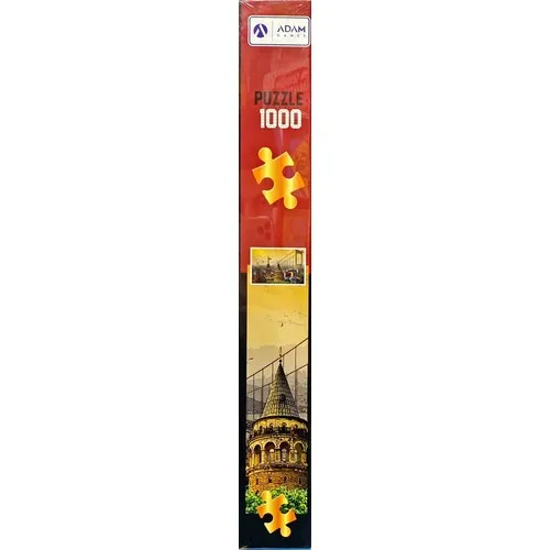 Man Games 1000 Piece Istanbul Collage Puzzle