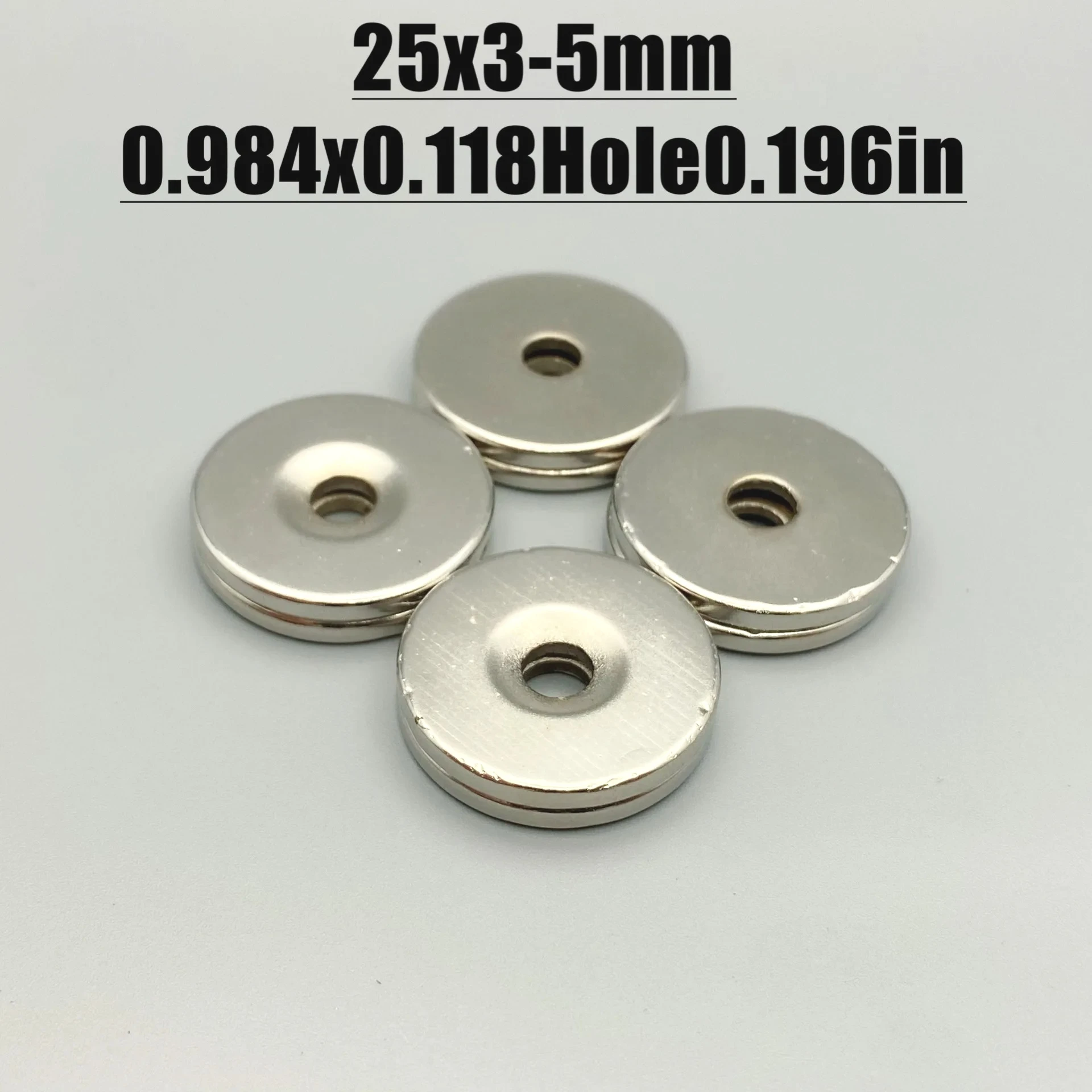 2-100pcs 25x3-5mm Magnet Neodymium Magnet N35 NdfeB Permanent Magnetic Imanes Fridge Magnets Round Shape 25*3-5 Magnet Accessory