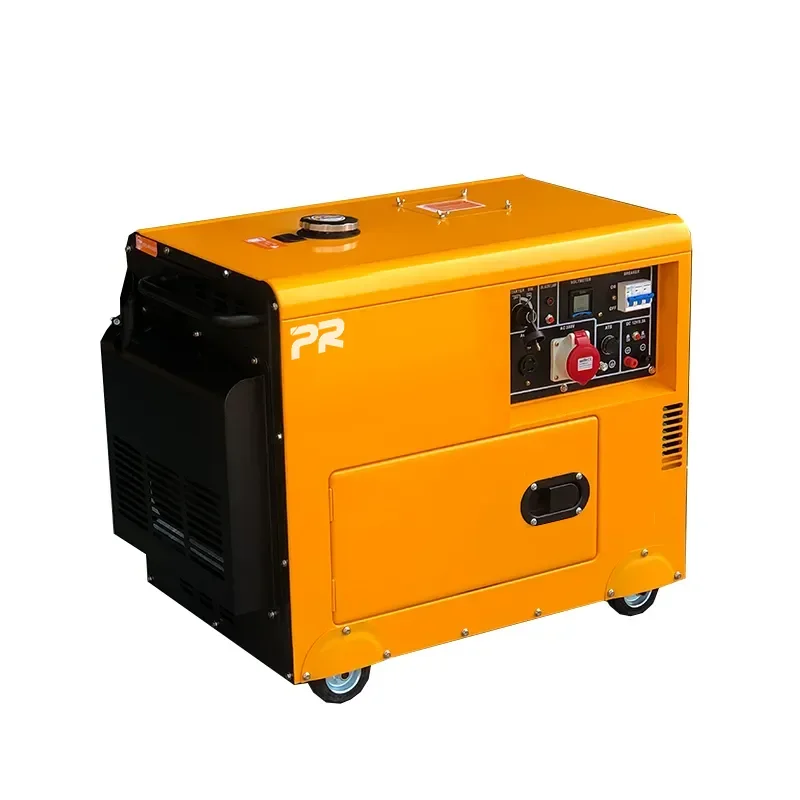 #YUNYI Hot Sale High Quality 10KVA 12KYA 15KYA 10KW 12KW 15KW Air Cooled Single/Three Phase Silent Diesel Generator Auto Start