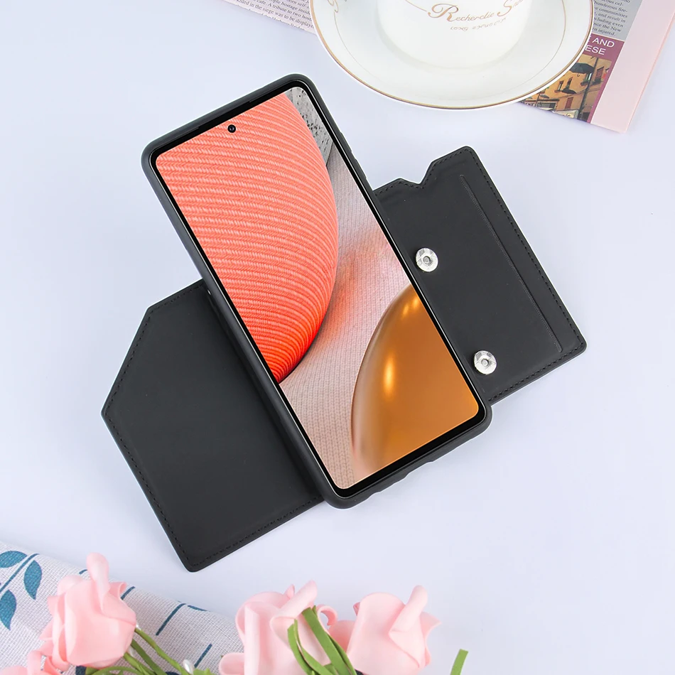 PU Leather Wallet Case For Xiaomi Poco X5 M3 Redmi 12C 11A 10C A1 A2 Note 12 Pro Speed 12S 11T 11 9 Card Pockets Back Flip Cover