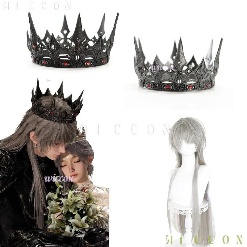 ملابس الهالوين الحب والمساحة العميقة زيفيا كوسبلاي ملك داركا نايت ملابس الدعامة 2025 لزي الكرنفال لعب الأدوار #2