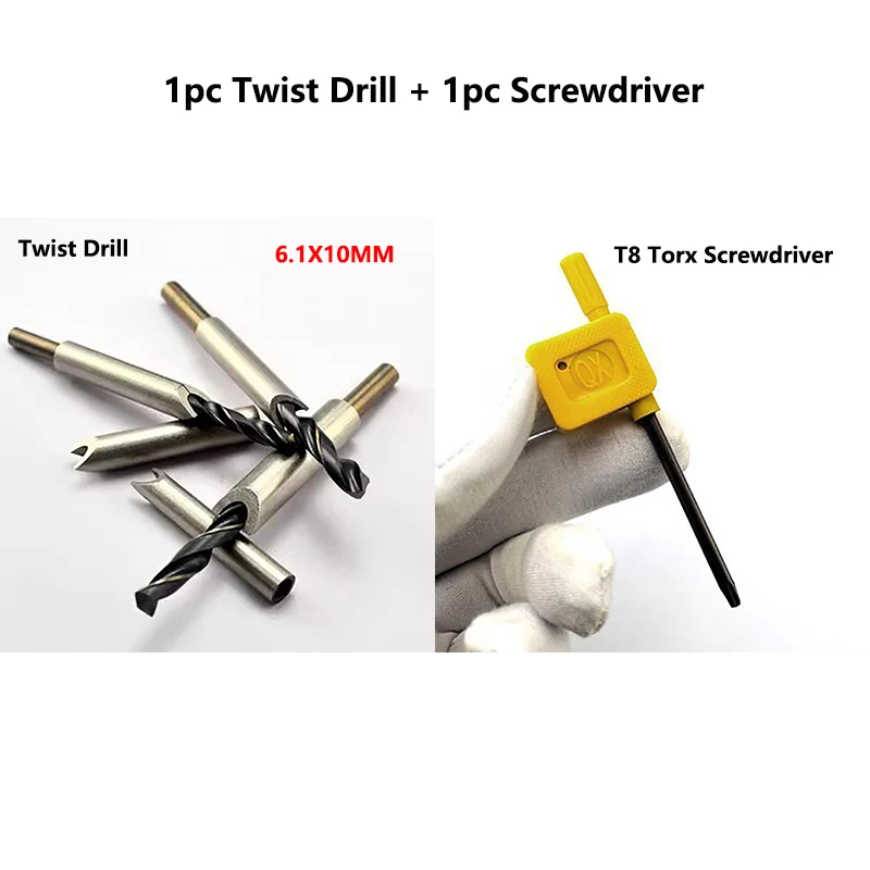 10 Set M4 Filettatura Manico del coltello Viti di bloccaggio in acciaio inossidabile Coltelli pieghevoli Gambo Mandrino Asse Rivetti Fai da te Accessori Chiodi
