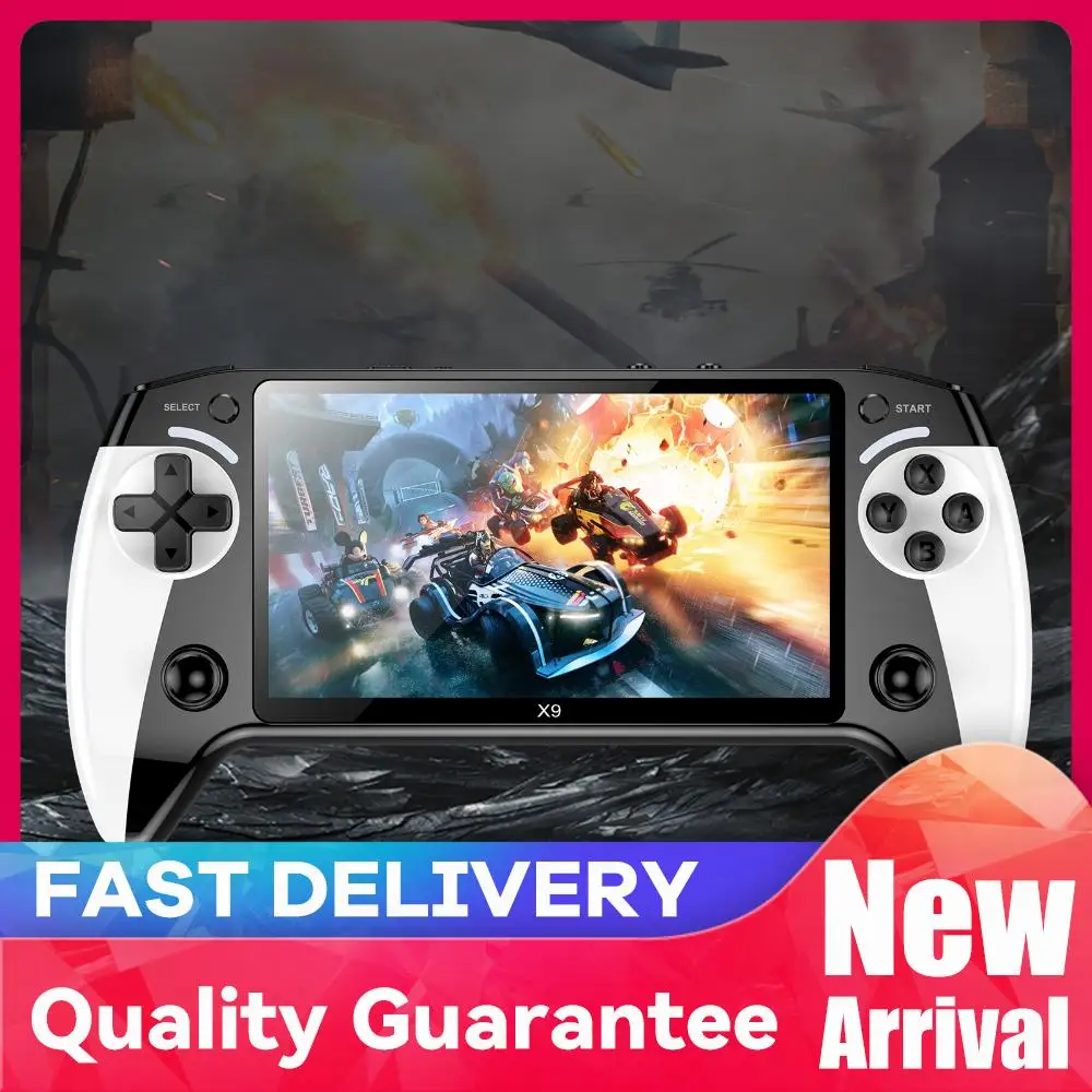 

Портативная игровая консоль с экраном 5,5 дюйма, 1500 мАч, портативный игровой плеер с зарядкой Type-C, ретро-видеоплеер для детей и взрослых