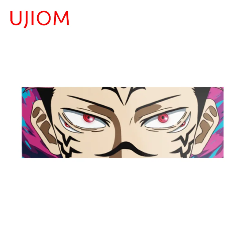 UJIOM Premium Fashion Strip Sukuna Wall Sticker Ingenious Attractive Adorable Decal Functional Creative Toilet Stickers