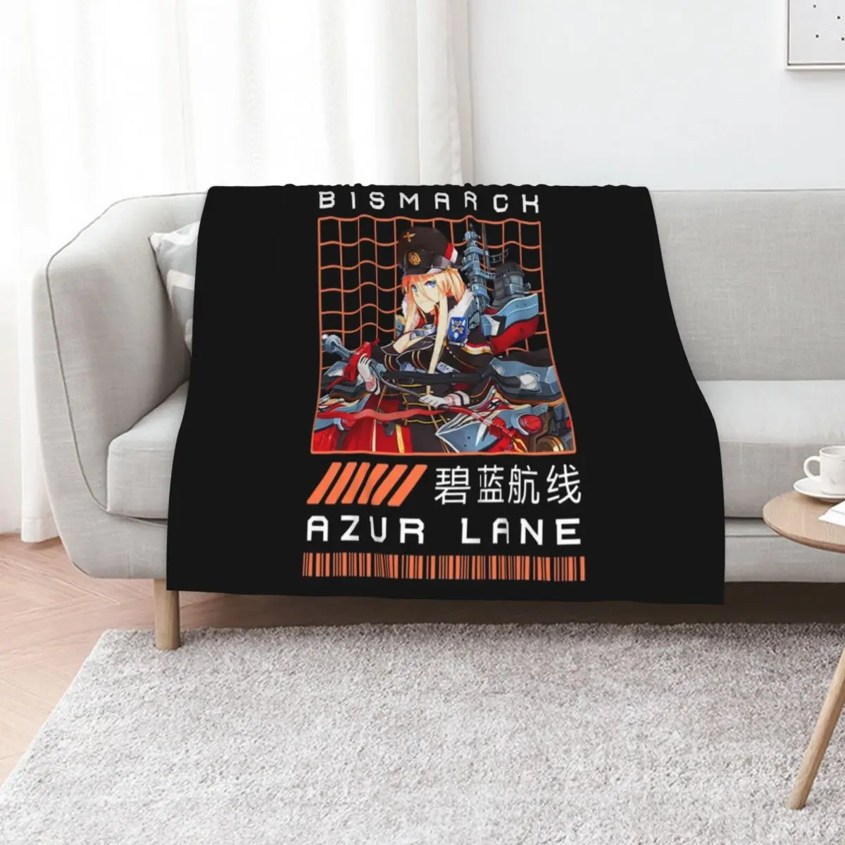 BISMARCH Classic . Throw Blanket Thermal Hairy decorative Soft Plush Plaid Thin valentine gift ideas Blankets