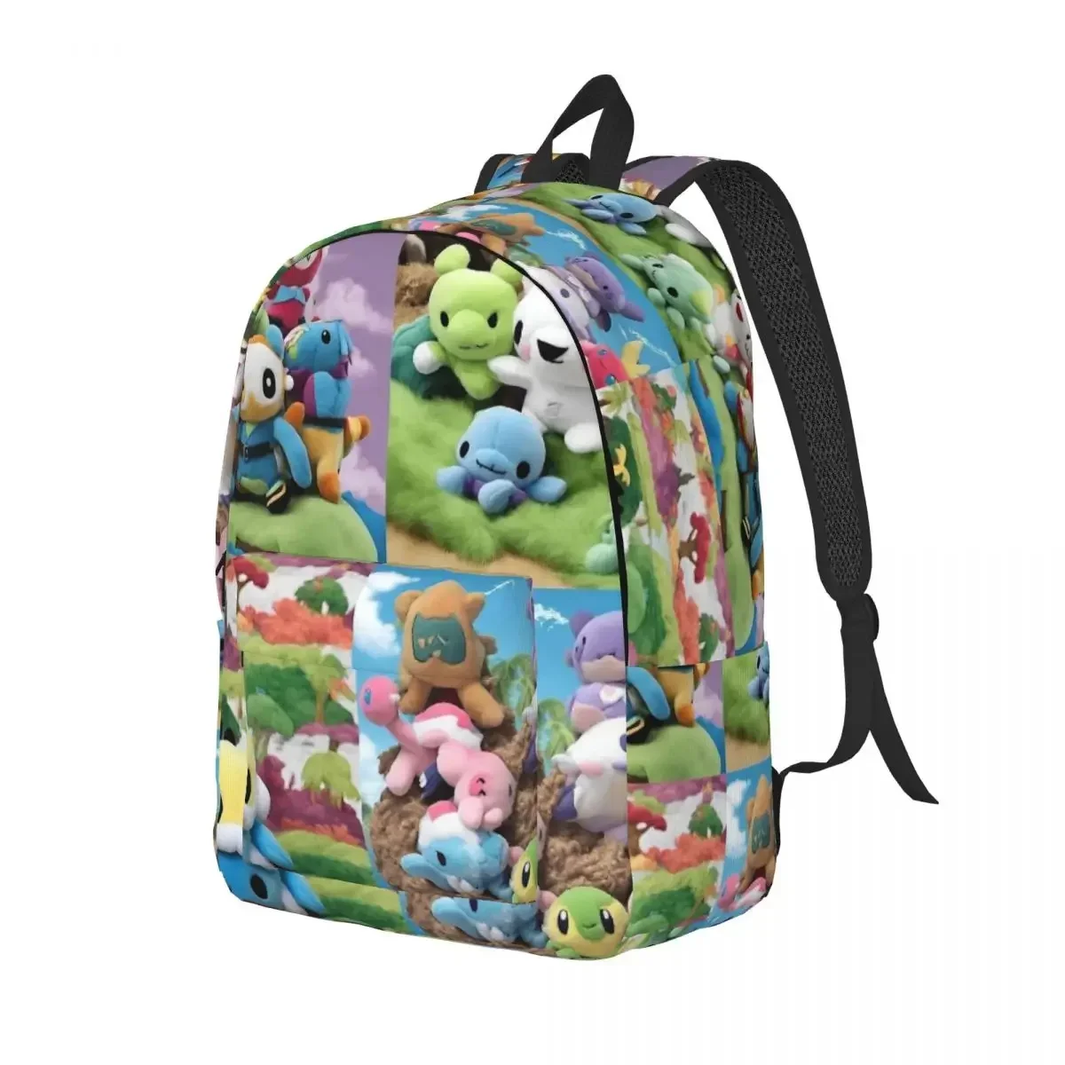 Battle For Dream Island Cartoon Backpack for Boy Girl Kids Student School Bookbag Daypack Preschool Kindergarten Bag Travel