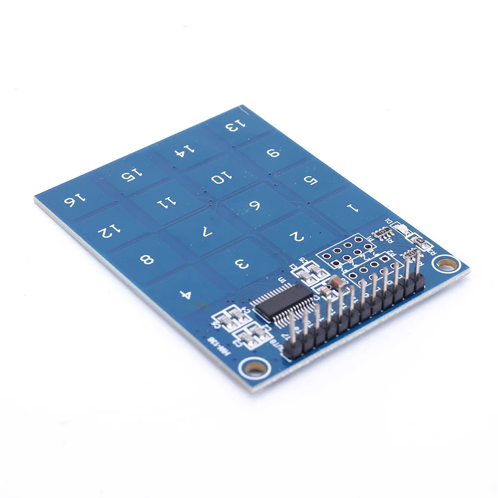 TTP229 Digital Capacitive Switch Touch Sensor Module 2.4V-5.5V Digital Touch Button Sensor Module 16 Channel PCB Board