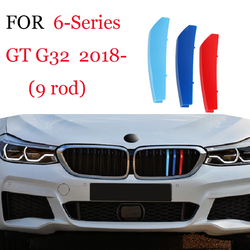 3pcs ABS Clip For BMW 1 2 4 6 Series  F06 F12 F20 F40 F52 F22 F45 F32 F33 F36 E81 E82 E87 G32 M Performance Car Racing Grilles