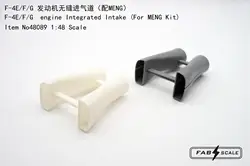 FAB FA48089 1/48 F-4e /F/G Seamless Inlet (With MENG)