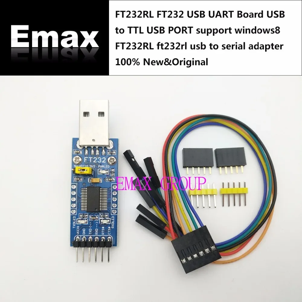 

FT232RL FT232 USB UART Плата USB-TTL USB-ПОРТ с поддержкой Windows8 FT232RL ft232rl USB-последовательный адаптер Бесплатная доставка