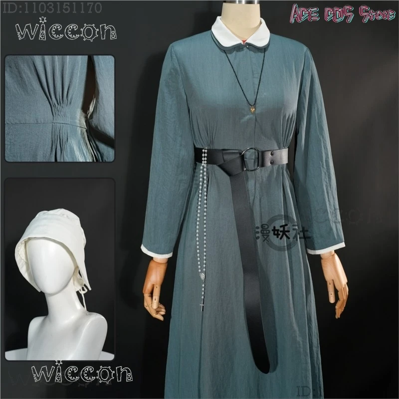 

Disfraz костюмы на Хэллоуин для телевизора L'arte della gioia Modesta косплей 20-й ретро-стиль монахиня сестра одежда mujer