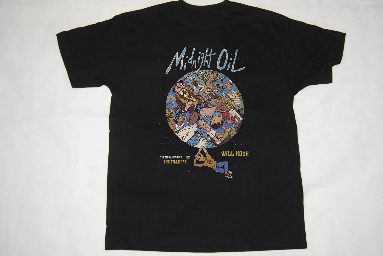 Midnight Oil Band Music Black T-Shirt Cotton Unisex S-5XL