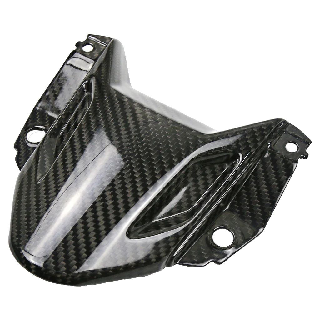 

For Yamaha MT07 MT 07 2018 2019 2020 3K Carbon Fiber Motorcycle Modified Headlight Cover Front Fairing Upper Part Wind Deflector