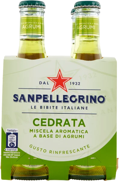 Napój gazowany Cedrata 4x200ml - San Pellegrino