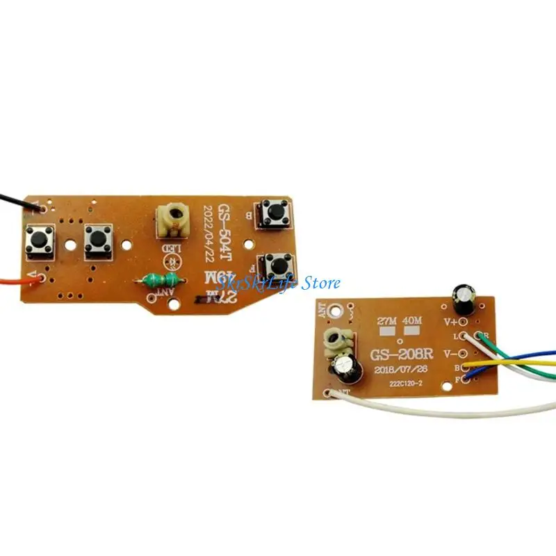 

E65E 40MHz 4 Channel Remote Control Module For Toy Car and Projects Control Circuit