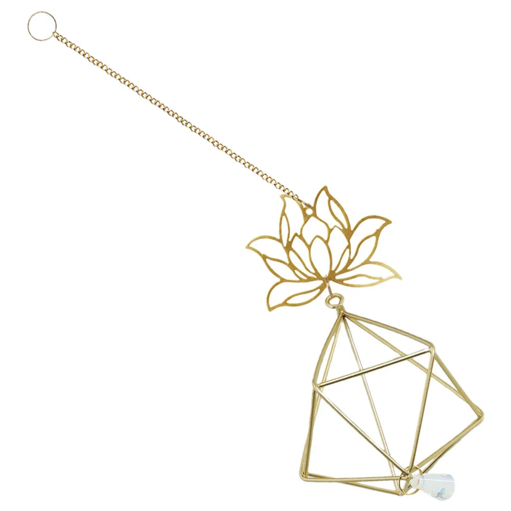 

Crystal Hanging Suncatcher Decor For Window Light Catcher Indoor Home Garden Wall Chandelier Prism Ornament Gift