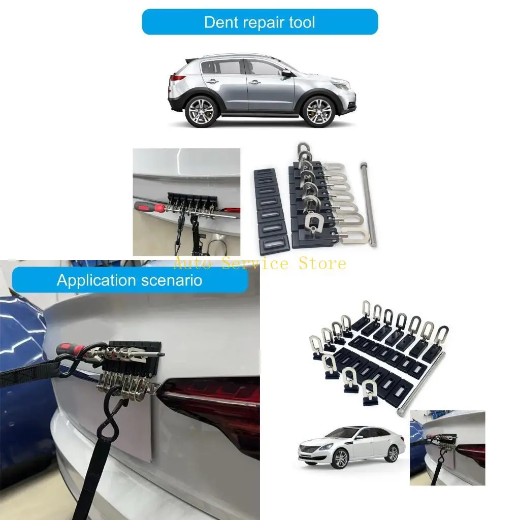 

462A Dent Puller Tabs Traceless Repair Tool Car Body Dent Removal Glues Pulling Tabs