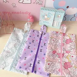 Kawaii Hellokitty Dustproof Shoe Bag Anime Sanrio Cinnamoroll Melody Storage Bag Waterproof Shoe Towel Clothing Storage Shoe Bag