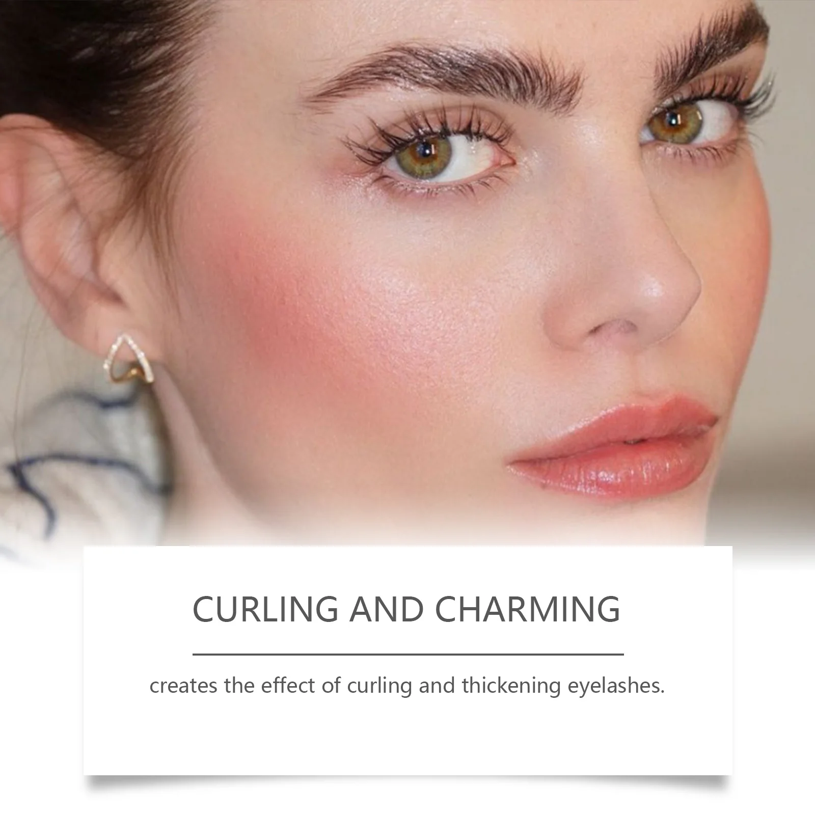 Vitamin E Mascara Curls And Strengthens Lashes Smudge-Proof And Water-Resistant Long-Lasting Wear Daily Beauty Essential