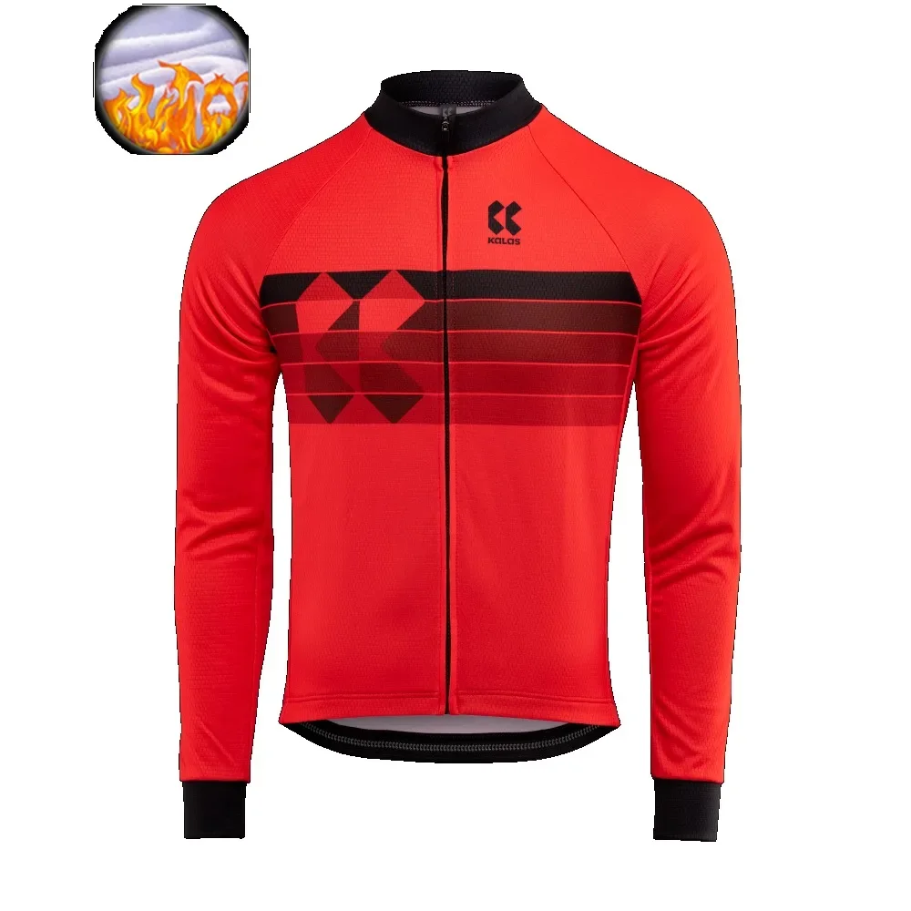 

Men's Winter Cycling Jackets Outdoor Full Zipper Thermal Bicycle Overcoats MTB/Road Bike Long Sleeve Apparel Maillot Ciclismo
