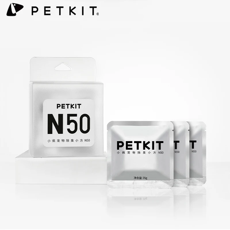 Original PETKIT N50 Cube Odor Eliminator for Pura Max Self-Cleaning Cats Litter Box Cat Toilet Air Cleaning Deodorizing Cream