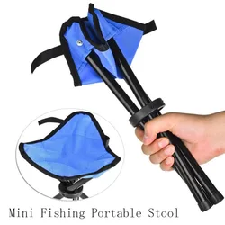 Outdoor Leisure Portable Folding Chair Three-Legged Stool Camping Travel Picnic Outdoor Activitie Fishing Accessorie Small Chair