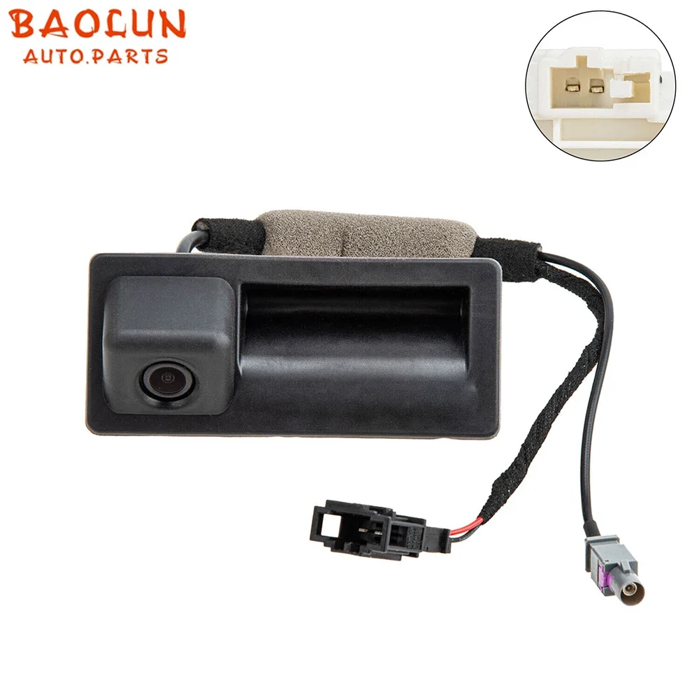 

BAOLUN Trunk Release Handle W/ Backup Camera 5N0827566AA 5N0827566C For Audi A4 A5 A6 Allroad Q3 Q5 S3 S5