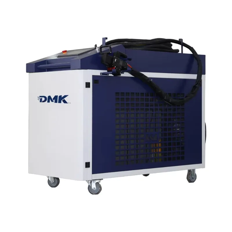 6kw Continuous Fiber Laser Cleaner Handheld and New Efficiently Removes Rust Paint Oil From Stainless Steel DMK Compatible