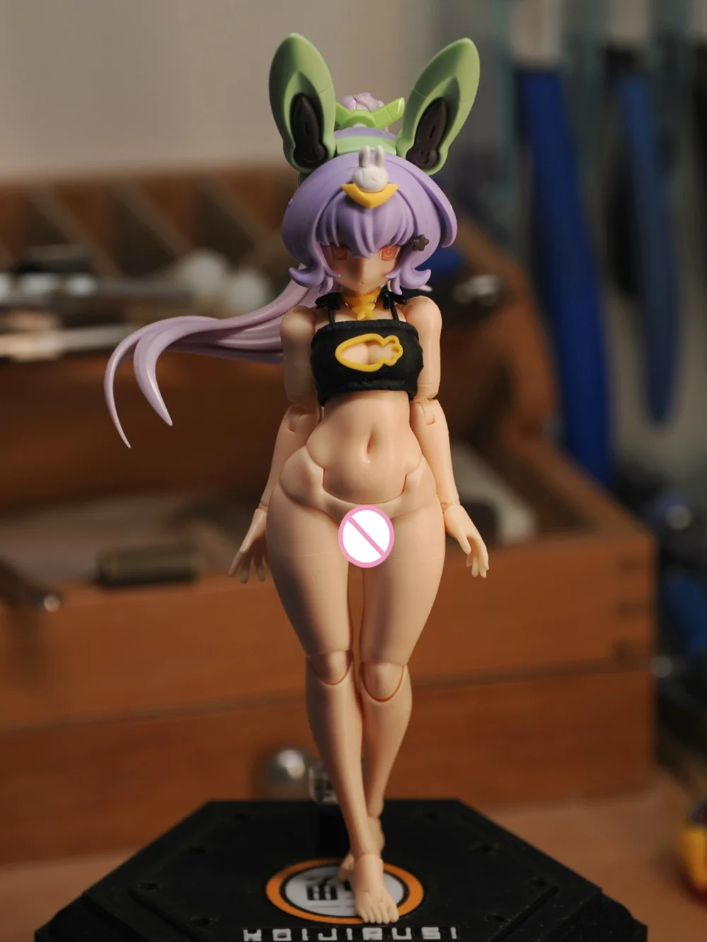 SH MU073S BUSTERDOL 1/12 Anime Japońska Śliczna Dziewczyna Mecha GK Części Konwersyjne Do 6-calowych Figur Modelarskich Zabawek