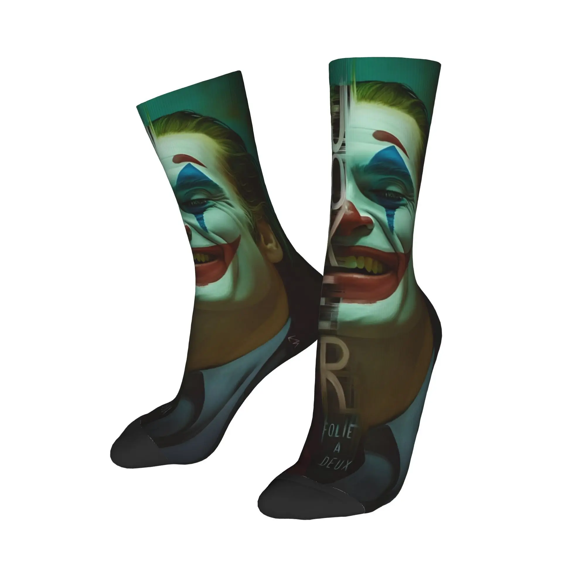 Unisex 2024 Jokers: Folie a Deux movie  Outfits Socks  Sweat Absorbing Socks Soft For Daily Wear