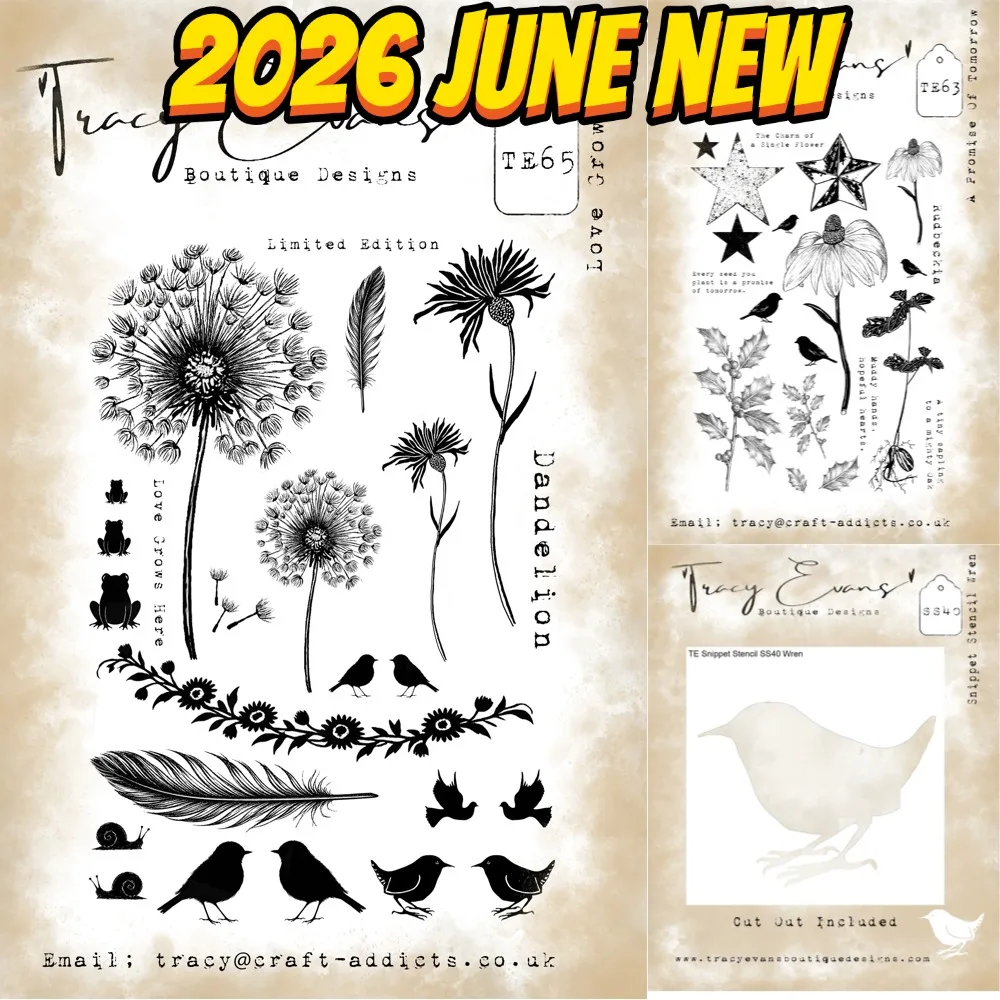 2026 A Promise Of Tomorrow Stamps & Stencil Scrapbook Diary Decoration Stencil Embossing Template DIY Greeting Card Handmade