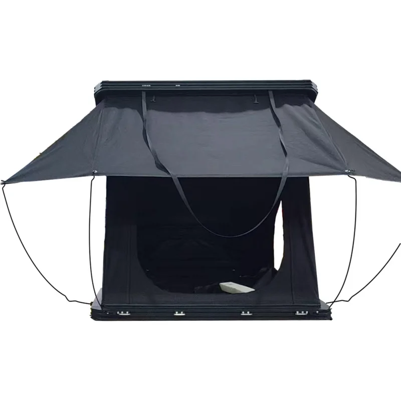 One Bedroom Hard Car Roof Top Tent Four-season Waterproof Quick Automatic Opening With Telescopic Ladder Camping Shelter