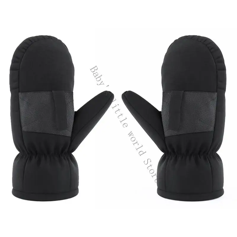

Adjustable Baby Strollers Hand Protectors Windproof Fabric Winter Gloves B2EB
