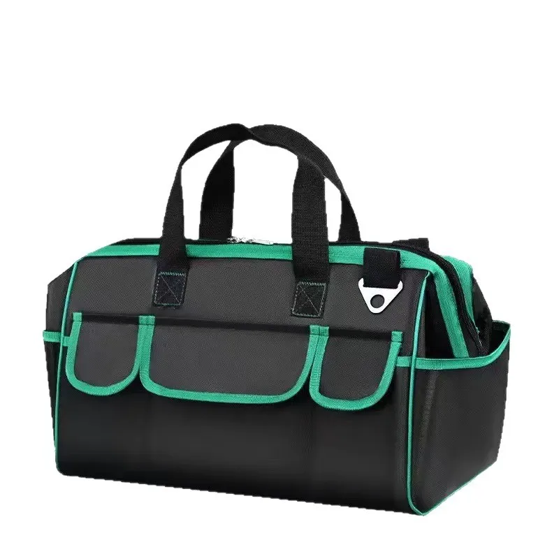 

Large-capacity tool bag organizer - Portable toolbox with multiple compartments and pockets design
