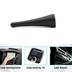 Antena corta de aluminio para coche, amplificador de Radio de 3,8 pulgadas para MX5 Mazda Abarth Fiat 124 Spider 2017 2018-2021, accesorios