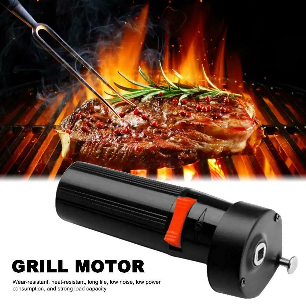 Electric  Rotisserie Motor Roast Rotator Spit 1.5V Battery For BBQ Barbecue Excellent Load Capacity Low Noise High Efficiency