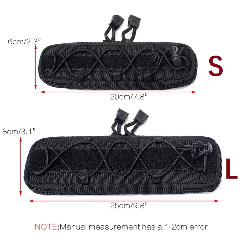 Tactical Molle Knife Pouch Pocket Nylon Folding Knife Holder Bag Outdoor Hunting Waist Sets Cover EDC Knives Pouch