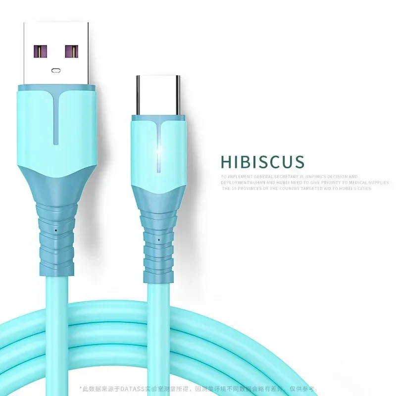 USB Type C Cable 5A Fast Charging For Samsung Xiaomi Huawei OPPO VIVO Mobile Phone Accessories Charge Data Cord Micro USB Cable