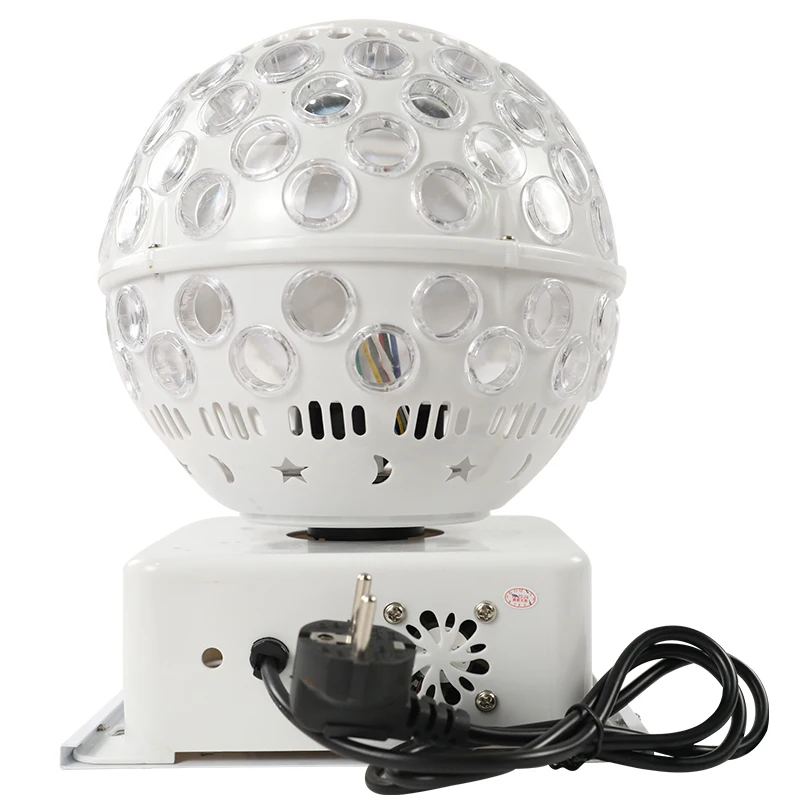 RGBW Magic Ball Light Сценические эффекты Светодиодные движущиеся головные фонари для баров КТВ Домашняя Рождественская Новогодняя праздничная