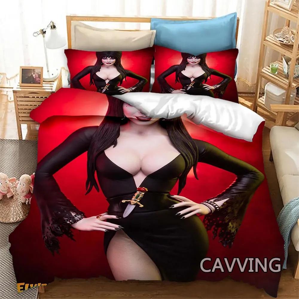 E-Elvira Mistress  3D Bedding Set Duvet Covers & Pillow Cases Comforter Quilt Cover Home Textile (US/EU/AU Sizes)   K03