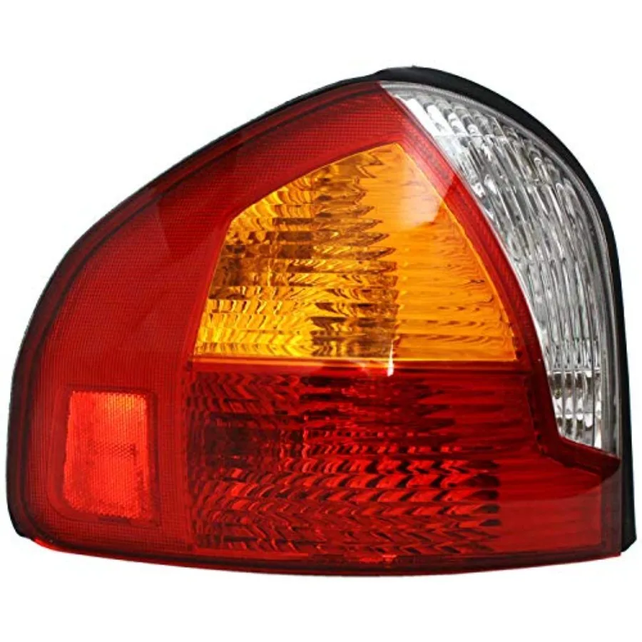 

Tail Light for SANTA FE 2001-2004 LH Assembly Black Durable Plastic Enhanced Visibility OEM Replacement