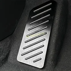 LHD Aluminium Alloy Black Footrest Dead Foot Rest Pedal Plate Cover Overlay For Honda CRV CR-V MK6 2023 2024 2025