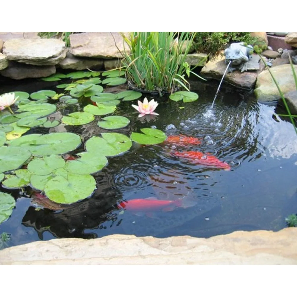 

Pond Liner 20x25ft 20mil HDPE Heavy Duty UV Resistant for Fish Ponds Water Gardens Waterfalls