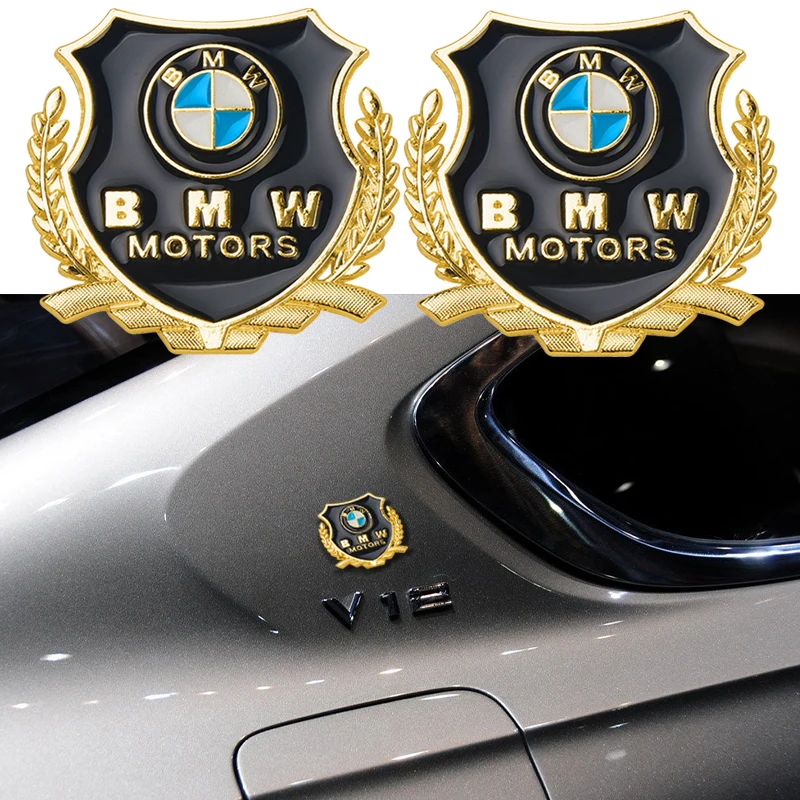 3D Metal Car Emblem Rear Trunk Body Decorative Sticker Auto Styling For Bmw E46 E90 E60 F10 F30 E39 E36 F20 E87 G30 E92 E91 X5 M